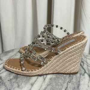 Steven by Steve Madden Espadrille Wedge Heel Size 8